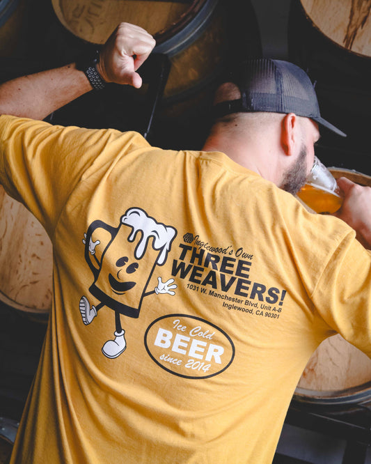 Retro Happy Beer T-Shirt